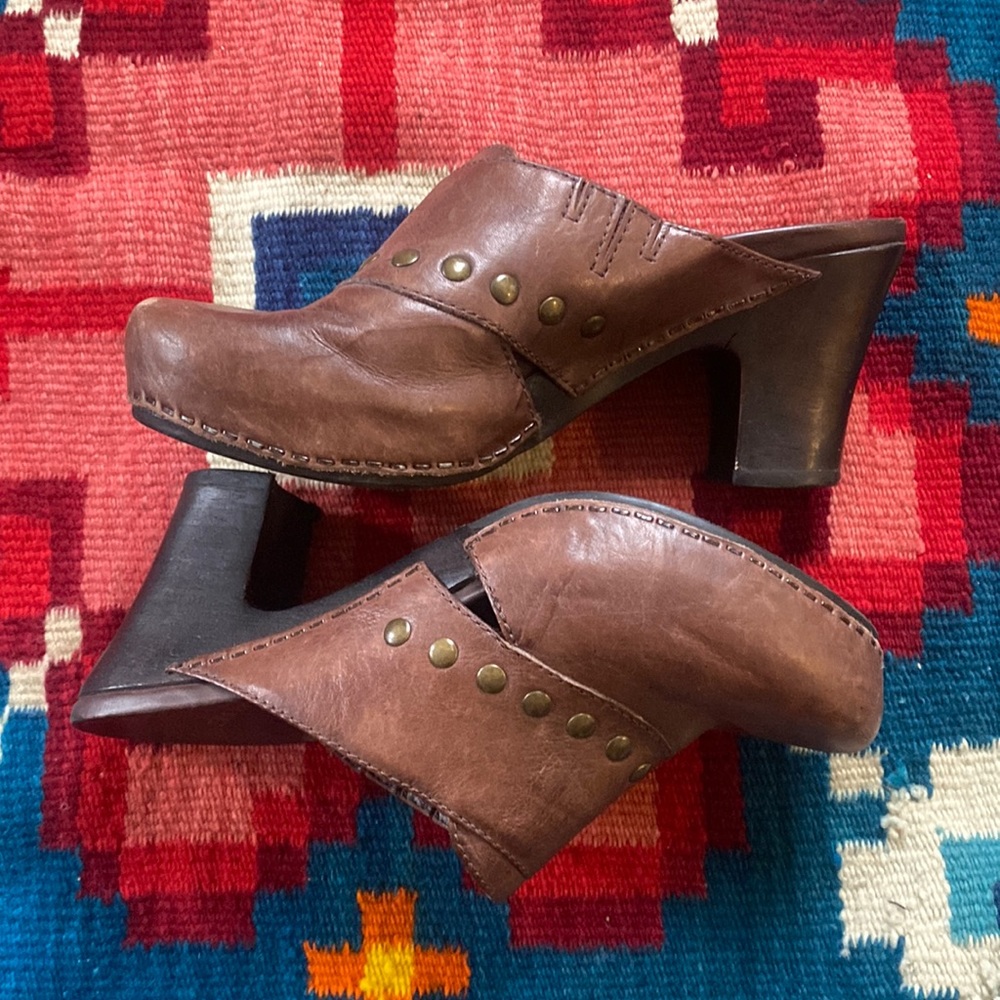 Dansko Rio Rudy Studded Mule Clogs